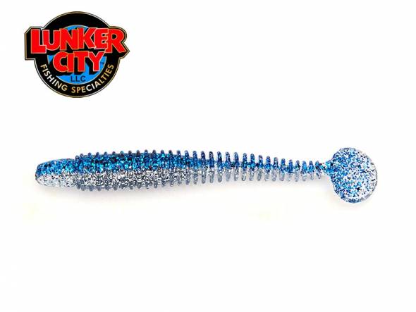 4" LUNKER CITY SWIMMING RIBSTER