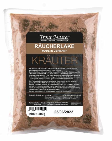 Trout Master Räucherlake Kräuter