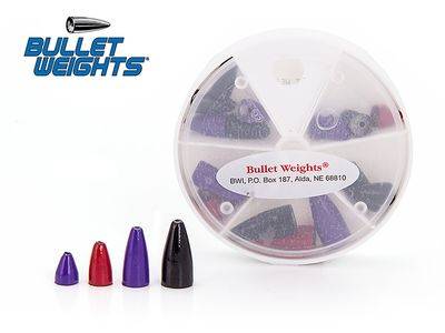 Painted Bullet Weights - 18 pcs.