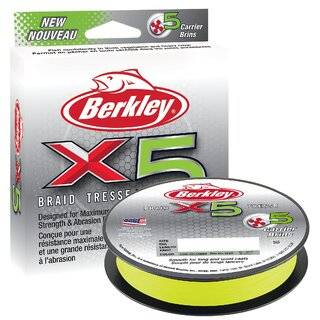 Berkley X5 Braid150m (Flame Green)